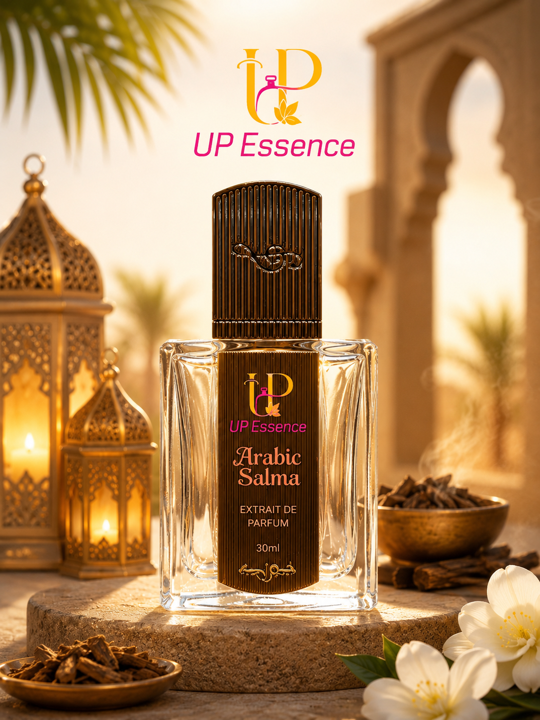 ARABIC_SALMA_30_ML UP Essence Eau de Parfum for Men & Women | Premium Oriental Arabic Fragrance | Long Lasting Perfume | 30ml